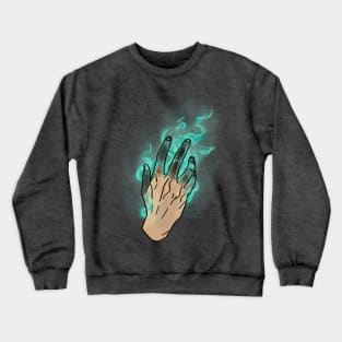 Fireball (Teal) Crewneck Sweatshirt